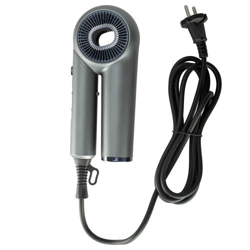 SUPERSPEED matu fēns, 1600 W jonu matu fēns ar bezsuku motoru (110 000 apgr./min.), 3 siltuma un 3 ātruma iestatījumi, aukstā gaisa režīms, salokāms rokturis