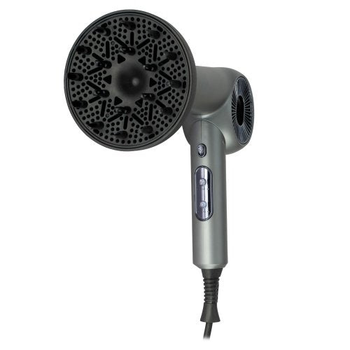 SUPERSPEED matu fēns, 1600 W jonu matu fēns ar bezsuku motoru (110 000 apgr./min.), 3 siltuma un 3 ātruma iestatījumi, aukstā gaisa režīms, salokāms rokturis