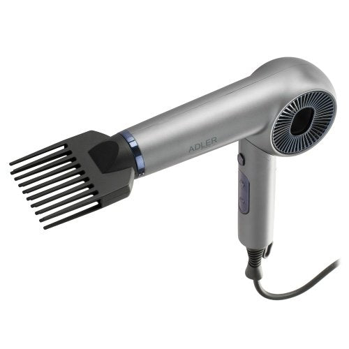 SUPERSPEED matu fēns, 1600 W jonu matu fēns ar bezsuku motoru (110 000 apgr./min.), 3 siltuma un 3 ātruma iestatījumi, aukstā gaisa režīms, salokāms rokturis
