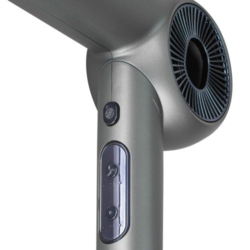 SUPERSPEED matu fēns, 1600 W jonu matu fēns ar bezsuku motoru (110 000 apgr./min.), 3 siltuma un 3 ātruma iestatījumi, aukstā gaisa režīms, salokāms rokturis