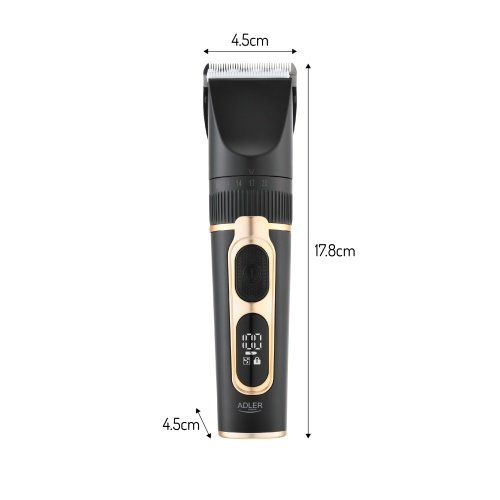 Mājdzīvnieku matu griežamā mašīna - profesionāla - IPX6 - LED displejs