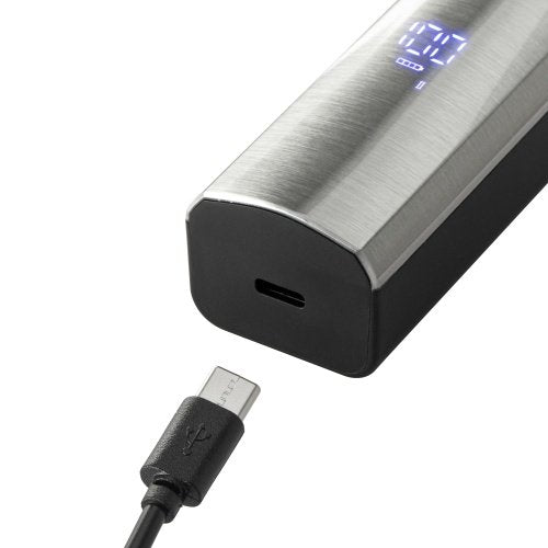 Matu griešanas mašīna, bezvadu matu trimmeris ar USB-C, 2 ātrumi, LED displejs, 8 vadības ķemmes 3/6/9/12/16/16/22/25 mm,