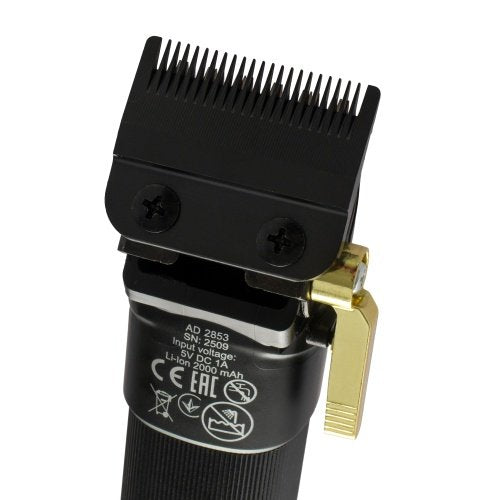 Matu griezējs LED displejs, 2 ātruma iestatījumi, 4 uzgaļu ķemmes, 0.8–13 mm, USB lādēšana