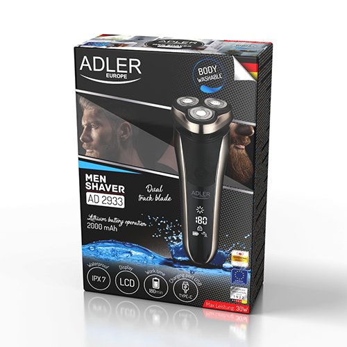 Adler elektriskais skuveklis AD 2933 3 uzlikas
