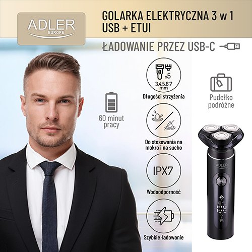 Adler skuveklis ceļojumu 3/1