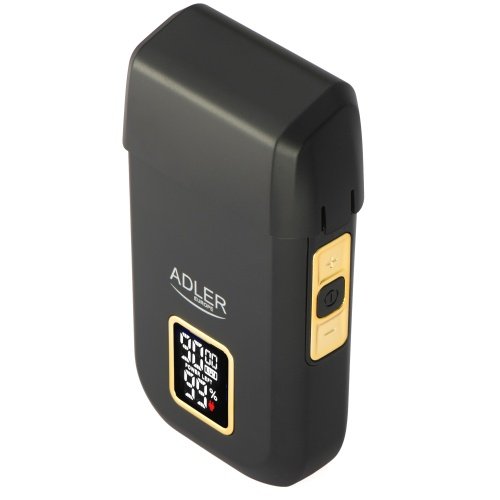 Profesionāls friziera skuveklis ar foliju, divkārša griešanas galviņa, titāna folija, 3 ātruma režīmi (8000–9000 apgr./min.), LCD displejs, USB-C