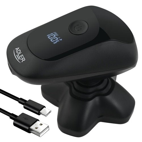 5-galviņu skūšanās mašīna, skuj līdz 0,1 mm, IPX7 – lietošana gan sausā, gan mitrā veidā, 2 ātrumi, LED indikators, USB-C, 120 minūšu darbības laiks, ceļojuma somiņa