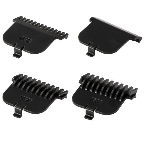 Bārdas un ūsas trimmeris, USB-C, precīza kontūru veidošana, 2 ātrumi, 3 vadības ķemmes (1,5/3/4,5 mm), LED displejs,