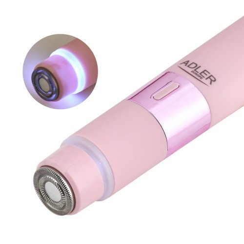 Divpusējais sieviešu trimmeris 2-in-1, bikini zonas trimmeris un sejas skuveklis ar foliju, keramiska asmeņa, LED apgaismojums, IPX5, USB-C