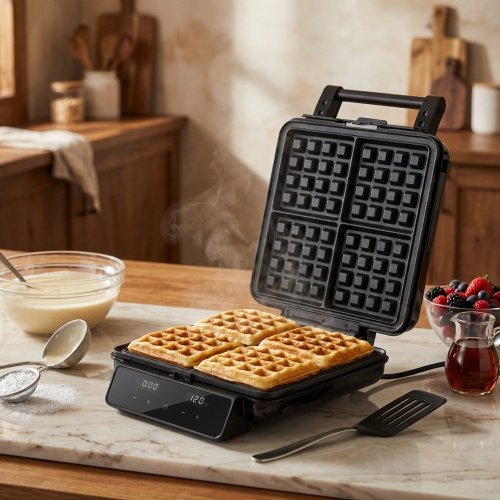 Sviestmaižu grills 4/1, skārienjūtīgs LED displejs