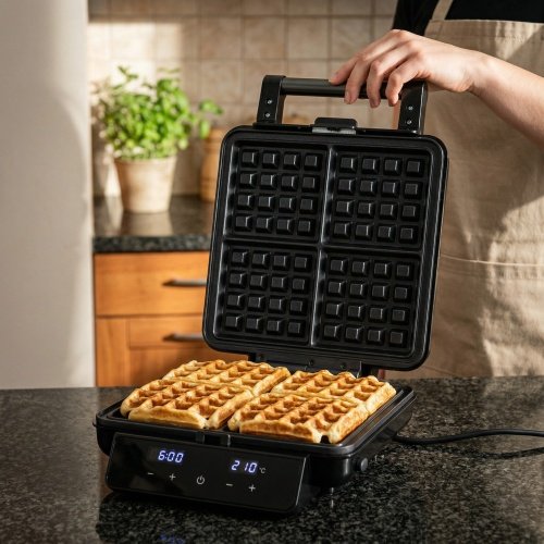 Sviestmaižu grills 4/1, skārienjūtīgs LED displejs