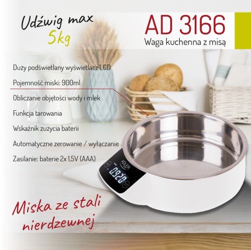 Adler virtuves svari ar trauku