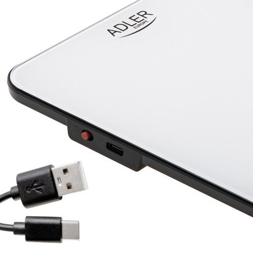 Adler virtuves svari 10kg USB lādētājs