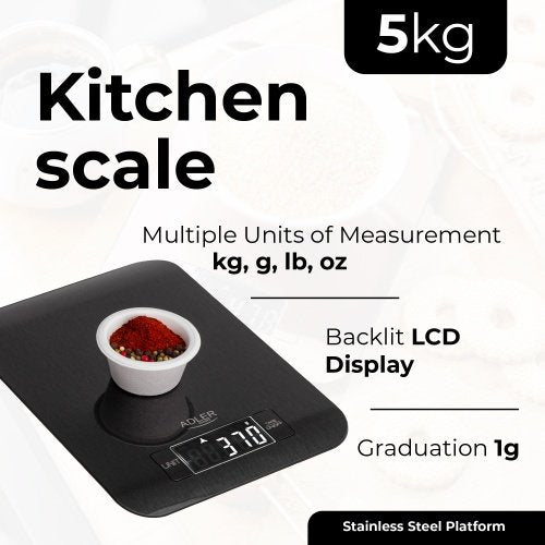 Adler virtuves svari - 5kg