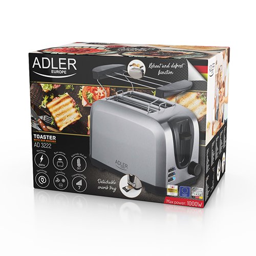 Adler tosteris ar maizīšu resti