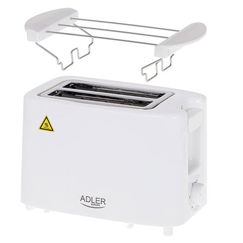Adler tosteris 2 šķēles