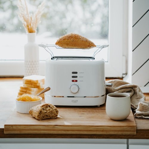 Tosteris ar maizīšu statīvu | 7 apcepšanas līmeņi | Atkausēšanas/ uzsildīšanas funkcijas