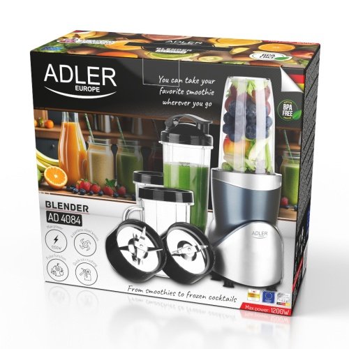 Adler blenderis smūtijiem komplekts
