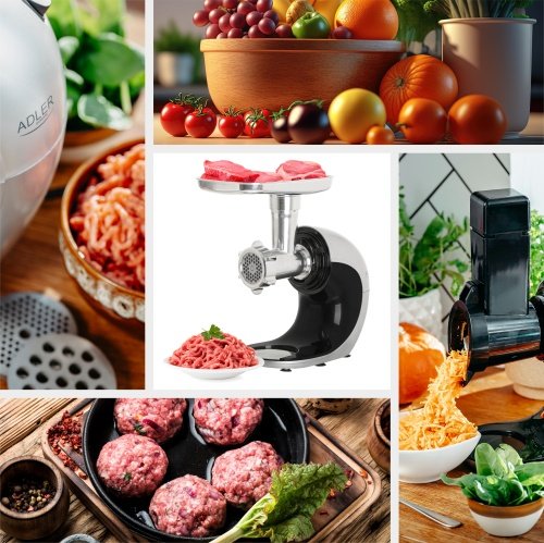 Slow-ātrums juicer 3/1 - Meat mincer, Juicer, Vegetable grater