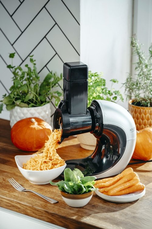 Slow-ātrums juicer 3/1 - Meat mincer, Juicer, Vegetable grater
