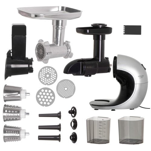 Slow-ātrums juicer 3/1 - Meat mincer, Juicer, Vegetable grater