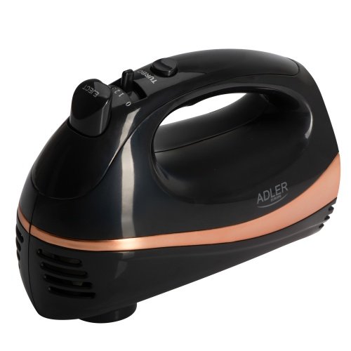 Rokas mikseris, 300 W, 5 ātrumi, turbo funkcija, izņemšanas poga, maisītāji un mīklas āķi, mikseris putošanai, maisīšanai un mīcīšanai