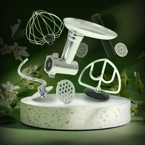 Planetārais virtuves kombains 2200W 7L