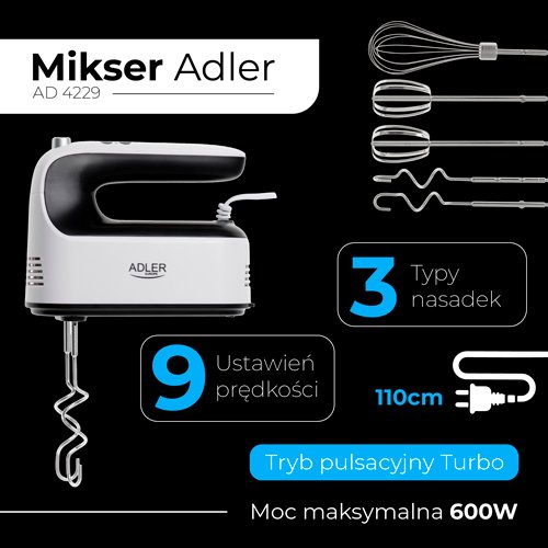 Adler mikseris Hand