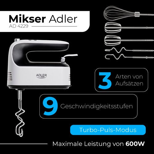 Adler mikseris Hand