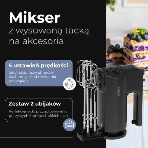 Adler mikseris ar piederumiem