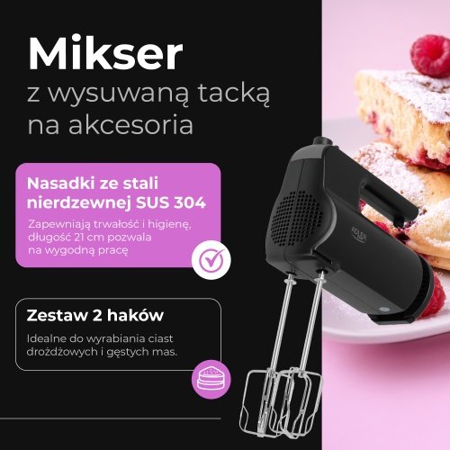 Adler mikseris ar piederumiem