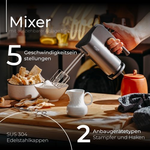 Adler mikseris ar piederumiem