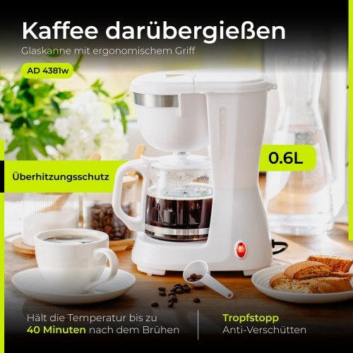 Pilienveida kafijas automāts 0.6l
