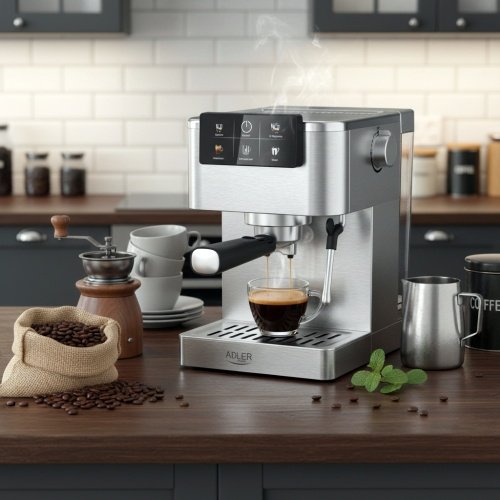 Espresso automāts 20-Bar | Thermoblock | PID | piena putotājs | 5-in-1 kafijas mašīna