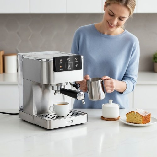 Espresso automāts 20-Bar | Thermoblock | PID | piena putotājs | 5-in-1 kafijas mašīna