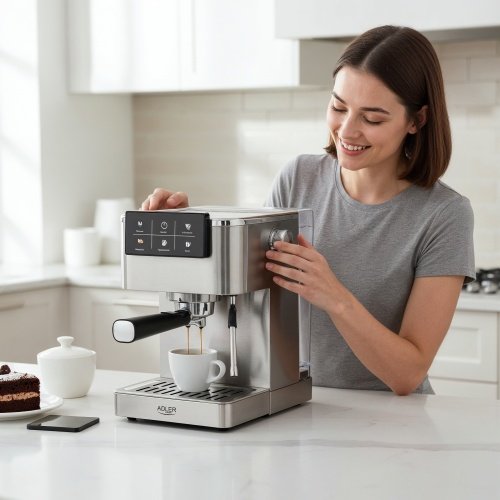 Espresso automāts 20-Bar | Thermoblock | PID | piena putotājs | 5-in-1 kafijas mašīna