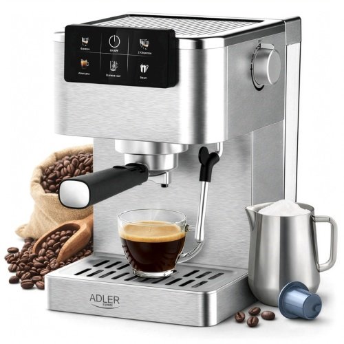 Espresso automāts 20-Bar | Thermoblock | PID | piena putotājs | 5-in-1 kafijas mašīna