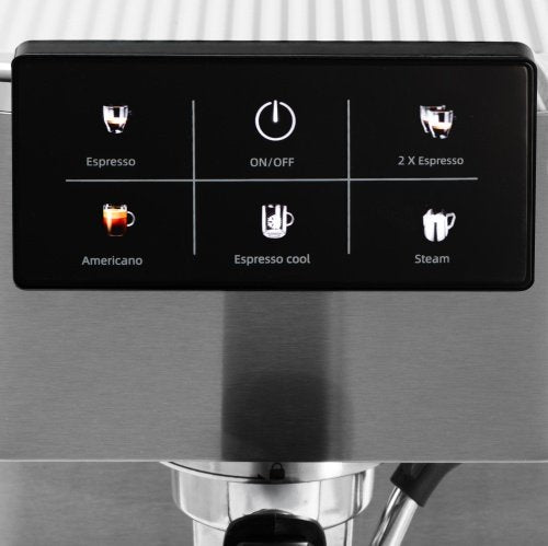 Espresso automāts 20-Bar | Thermoblock | PID | piena putotājs | 5-in-1 kafijas mašīna