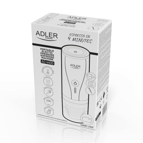 Portatīvs elektriskais spiediena kafijas automāts - USB - 20 bar