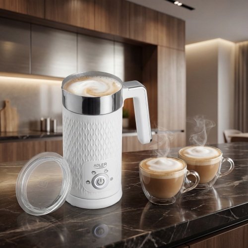 Piena putotājs balts - putotājs un sildītājs (latte un kapučino)