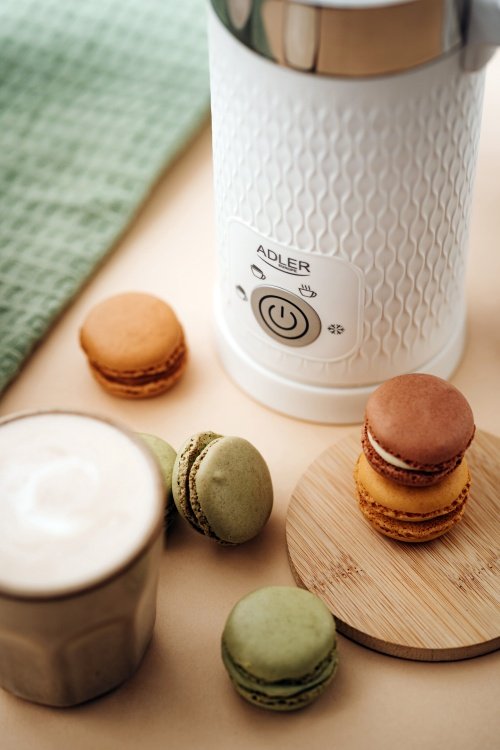 Piena putotājs balts - putotājs un sildītājs (latte un kapučino)