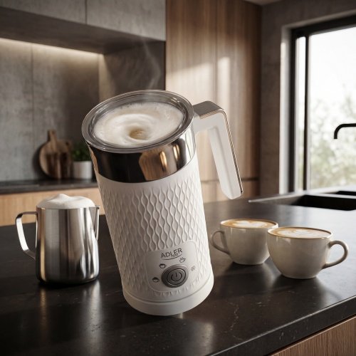 Piena putotājs balts - putotājs un sildītājs (latte un kapučino)