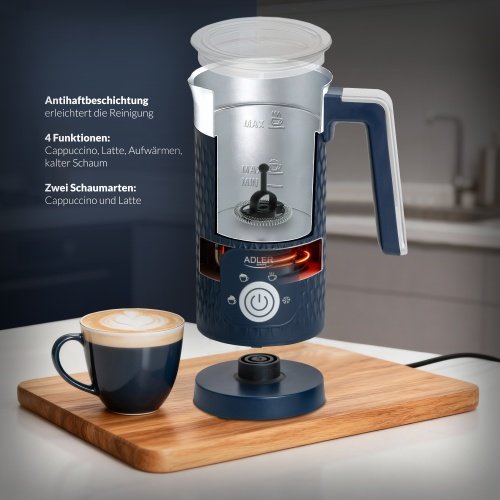 Piena putotājsi - putotājs un sildītājs (latte un kapučino)