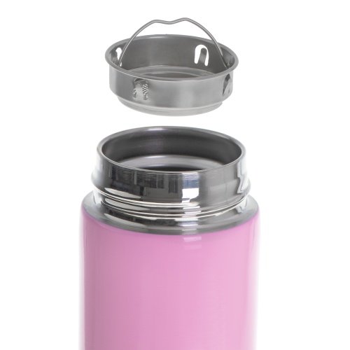 Termoskanna ar LED apgaismojumu, 473 ml, rozā