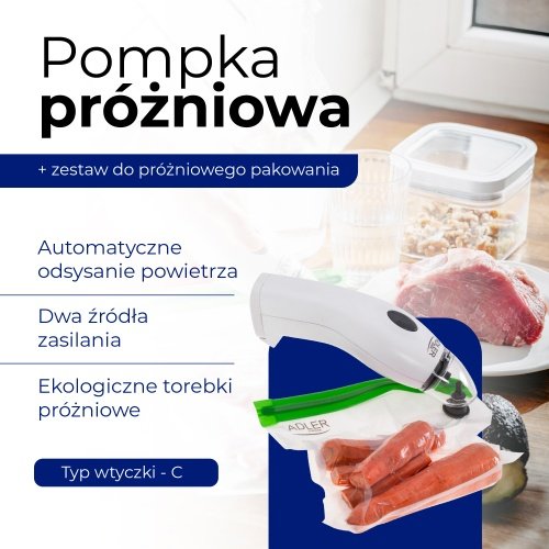 Pārtikas vakuuma iepakošanas komplekts