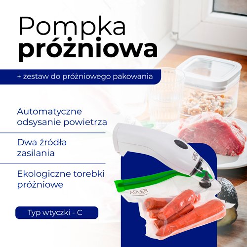 Pārtikas vakuuma iepakošanas komplekts