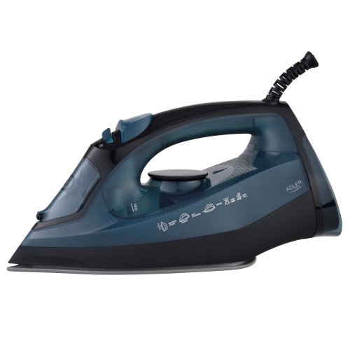 Tvaika gludeklis 2200 W, keramiskais gludināmais, tvaika impulsa režīms 110 g/min, nepārtraukta tvaika padeve 40 g/min, vertikālā gludināšana ar tvaiku, automātiskā izslēgšanās, pretpilēšanas sistēma, pretkaļķošanās sistēma, 320 ml ūdens tvertne