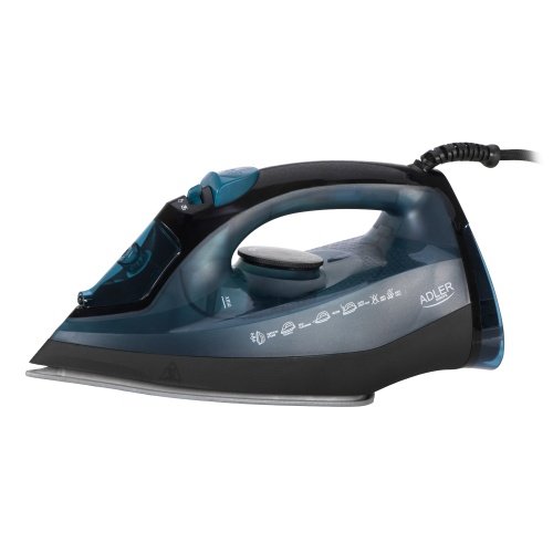 Tvaika gludeklis 2200 W, keramiskais gludināmais, tvaika impulsa režīms 110 g/min, nepārtraukta tvaika padeve 40 g/min, vertikālā gludināšana ar tvaiku, automātiskā izslēgšanās, pretpilēšanas sistēma, pretkaļķošanās sistēma, 320 ml ūdens tvertne