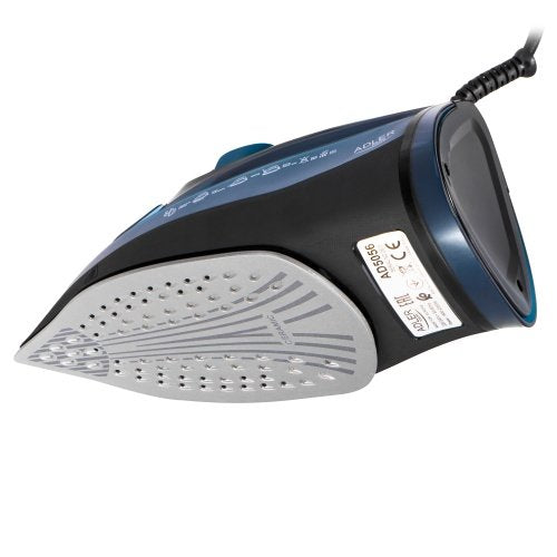 Tvaika gludeklis 2200 W, keramiskais gludināmais, tvaika impulsa režīms 110 g/min, nepārtraukta tvaika padeve 40 g/min, vertikālā gludināšana ar tvaiku, automātiskā izslēgšanās, pretpilēšanas sistēma, pretkaļķošanās sistēma, 320 ml ūdens tvertne