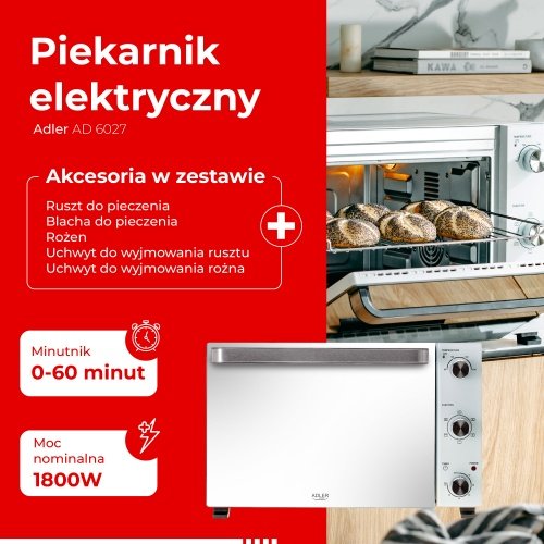 Elektriskais mini krāsns 48L